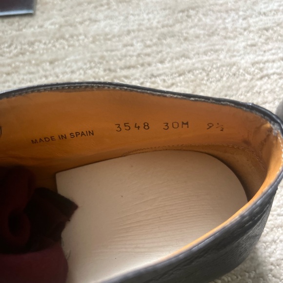 Men's Park Avenue Cap-Toe Oxford Dress Boot Size 9.5 - Picture 3 of 11